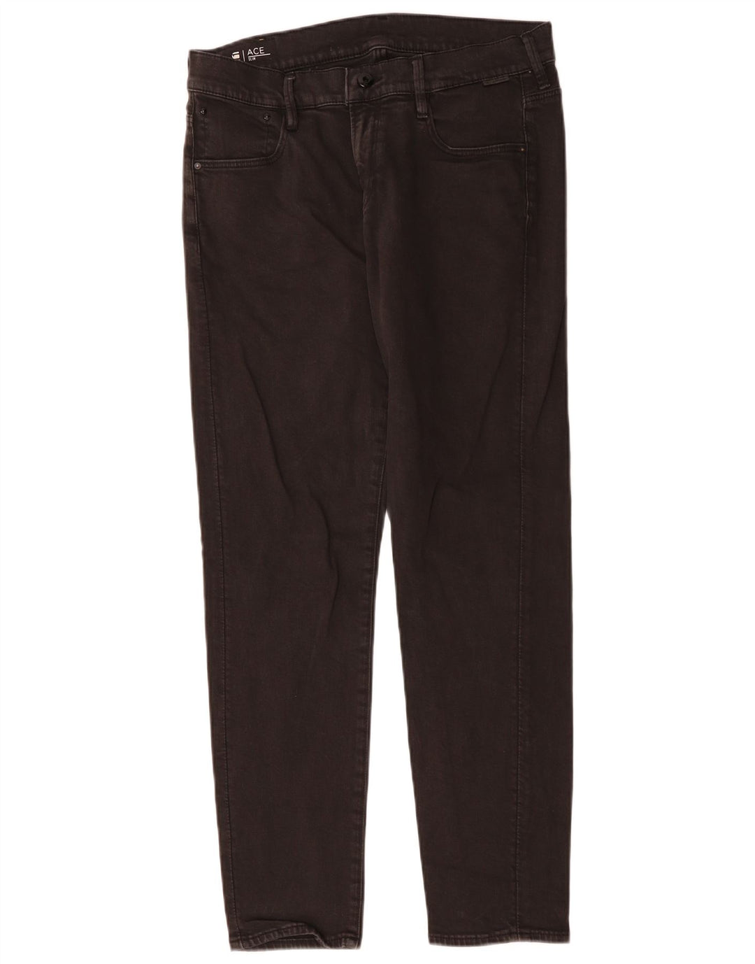 G-Star Mujer Ace Slim Jeans W30 L30 Algodón Negro