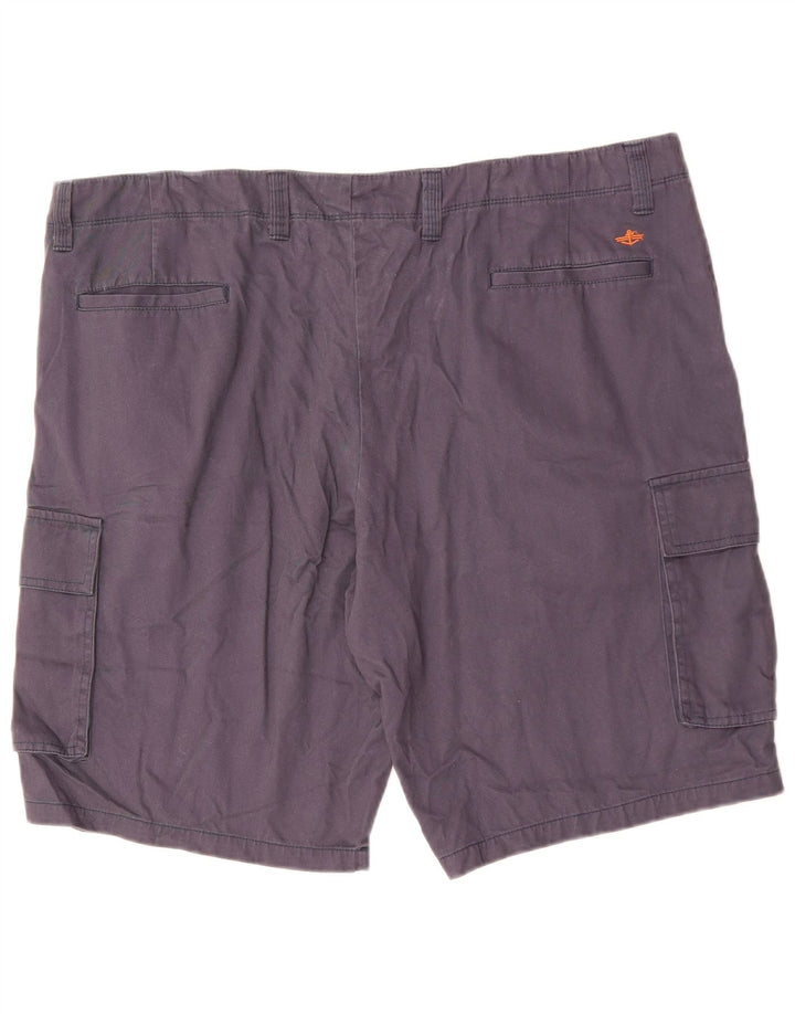 Dockers Pantalones cortos cargo para hombre W42 2XL Algodón azul marino