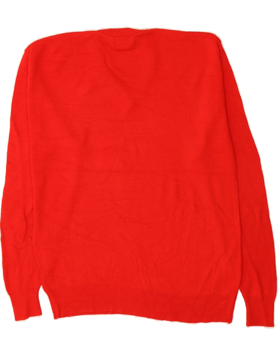 IZOD Mens V-Neck Jumper Sweater XL Red Acrylic Vintage Izod and Second-Hand Izod from Messina Hembry 