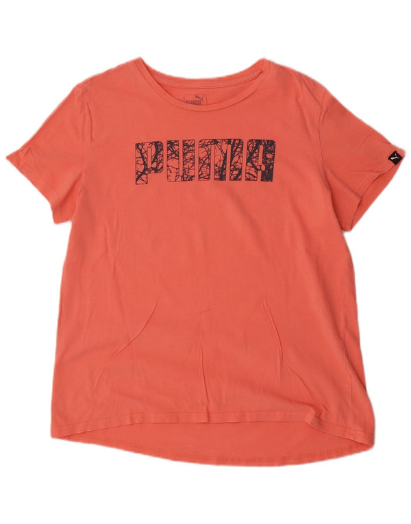 Puma - Camiseta gráfica para mujer, talla 40, talla grande, color rosa
