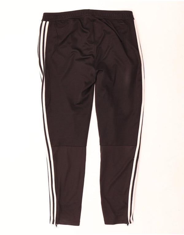 Adidas Mujer Climacool Chándal Pantalones UK 16/18 Grande Negro Poliéster