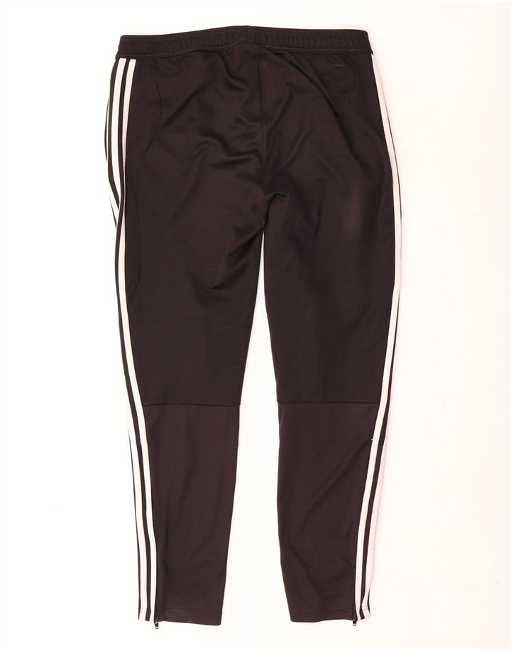 Adidas Mujer Climacool Chándal Pantalones UK 16/18 Grande Negro Poliéster