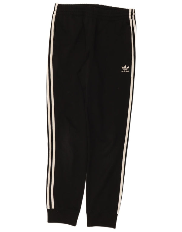 Adidas Hombre Pantalones De Chándal Joggers Medium Negro Poliéster Deportes
