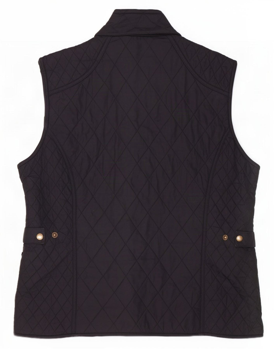 Chaleco acolchado Barbour para mujer Reino Unido 46 Grande Poliéster negro clásico