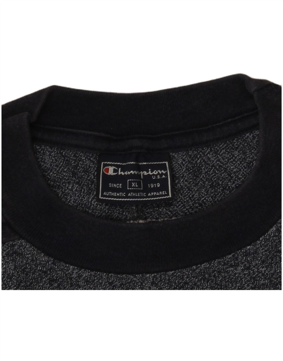 Champion Camiseta Hombre Top XL Azul Marino Moteado