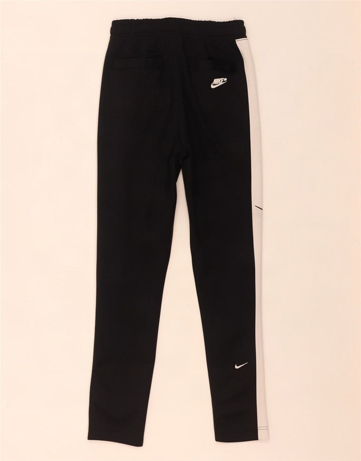 Nike Pantalones De Chándal Swoosh Para Hombre Pequeños Negro Colorblock Poliéster