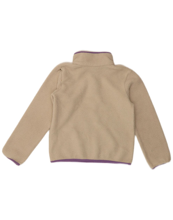 Columbia Jersey Polar con Cuello de Botones para Niñas 10-11 Años Medium Beige Sports