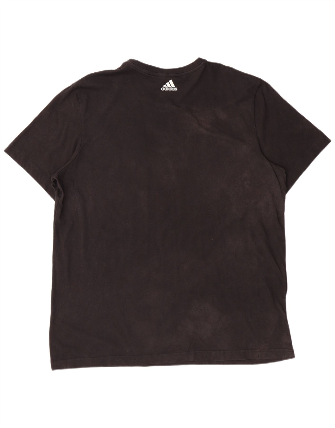 ADIDAS Camiseta gráfica para hombre Top 2XL Algodón negro