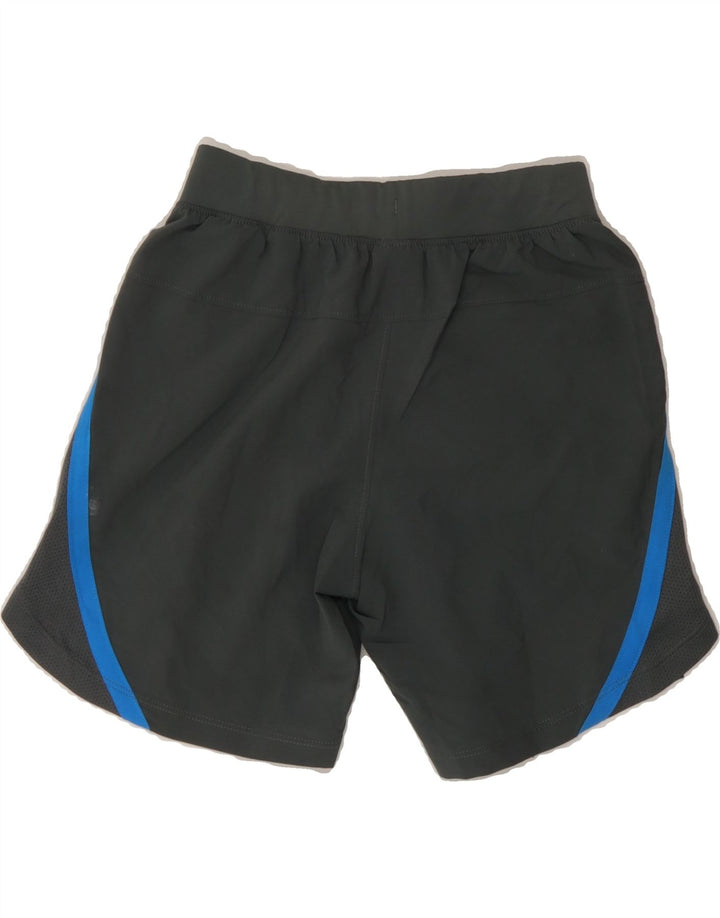 UNDER ARMOUR Boys Sport Shorts 7-8 Years Small Grey Polyester Vintage Under Armour and Second-Hand Under Armour from Messina Hembry 