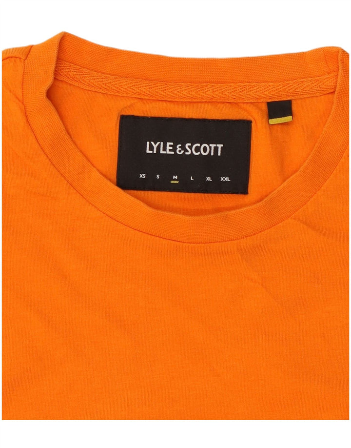 Lyle & Scott - Camiseta para hombre, color naranja medio