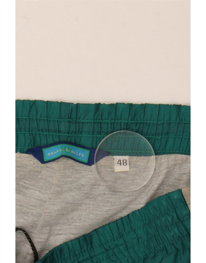 Belfe & Belfe Pantalones De Chándal Hombre Joggers IT 48 Verde Medio