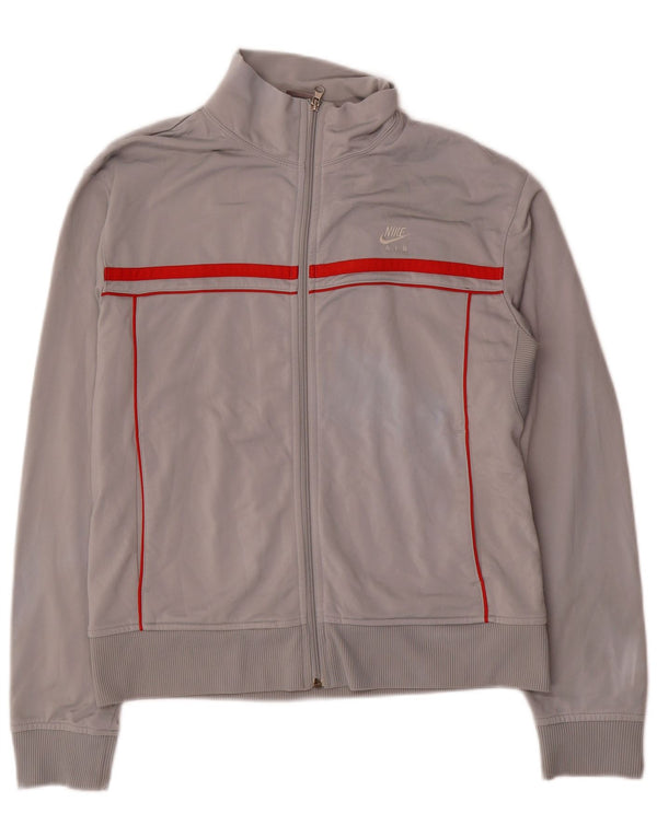 Nike Chaqueta de Chándal para Mujer ES 40/40 XL Gris Colorblock Poliéster