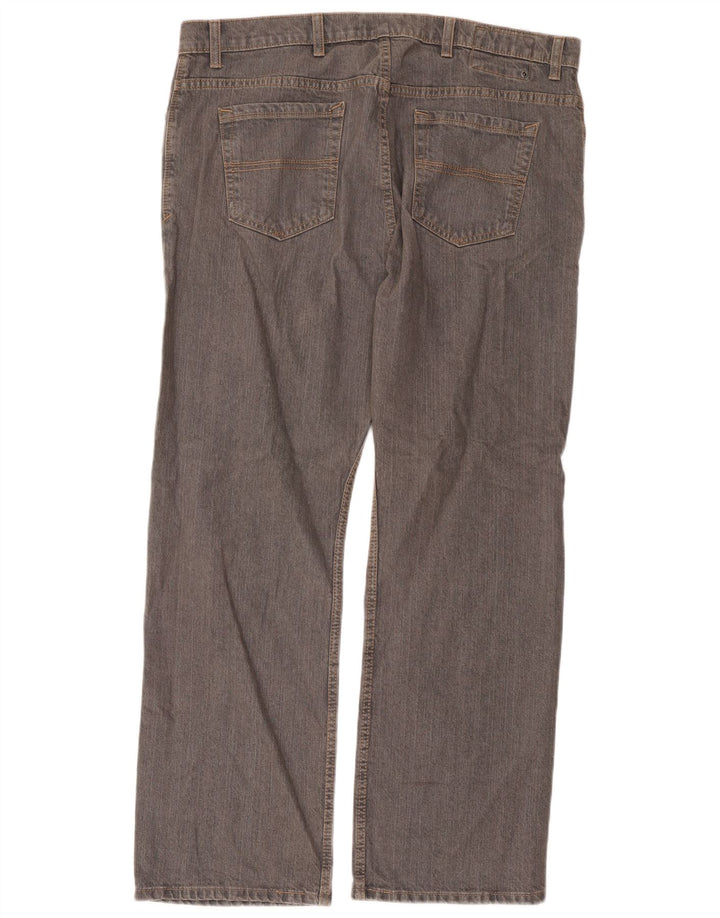Marks & Spencer Vaqueros rectos para hombre W40 L31 Algodón gris