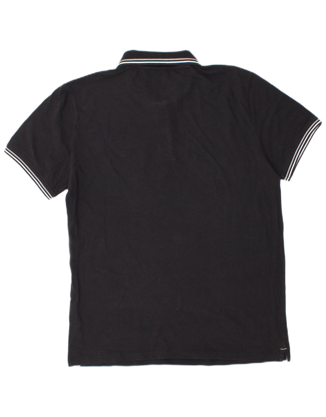 Champion Polo Para Hombre Grande De Algodón Negro