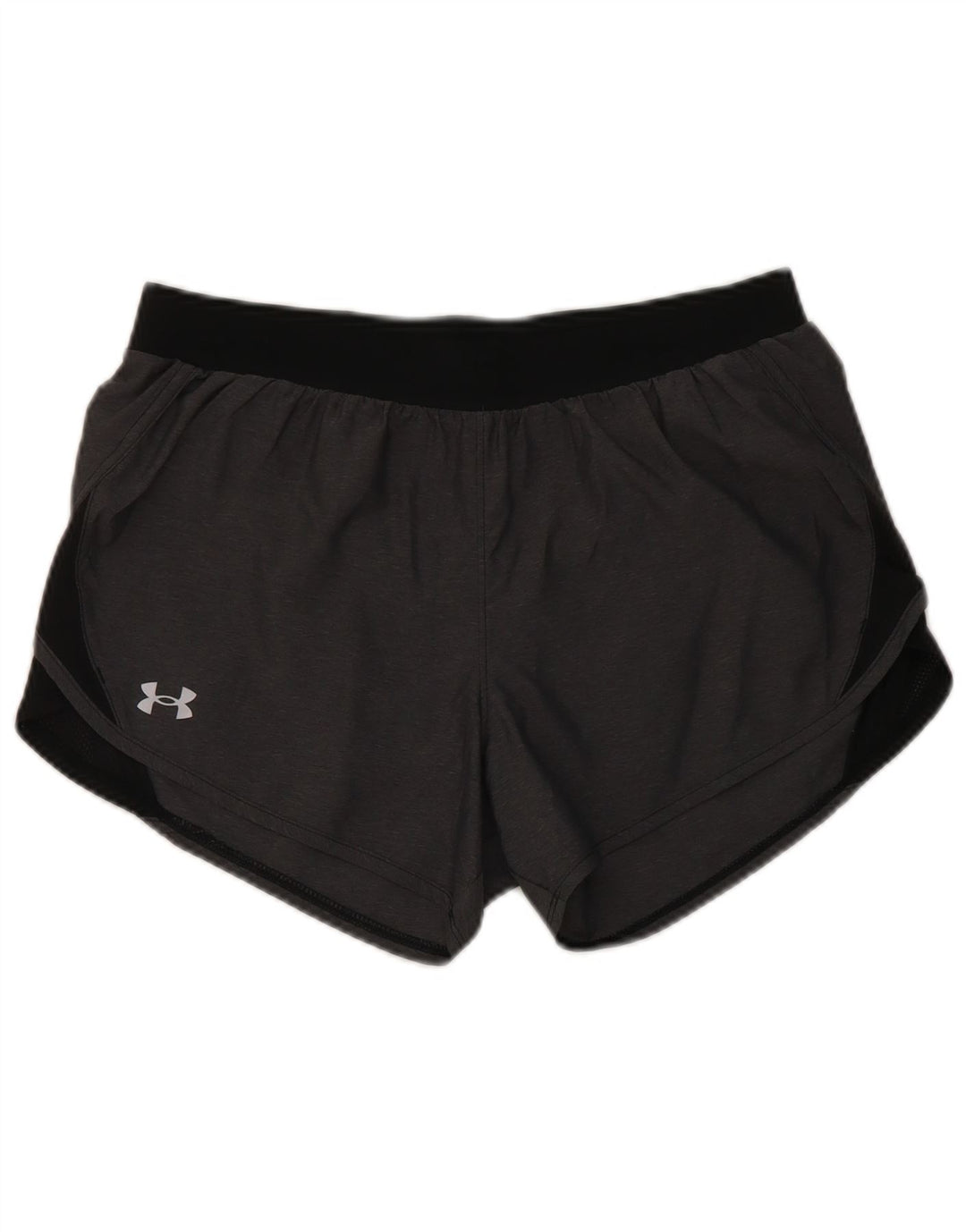 Under Armour Pantalones cortos deportivos Heat Gear para mujer UK 40 Poliéster gris medio