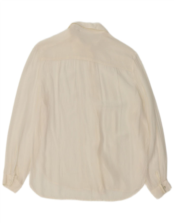 Blusa Monnalisa Mujer IT 44 Medium Blanco