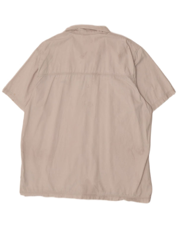 Adidas Camiseta Manga Corta Hombre 2XL Blanco Algodón