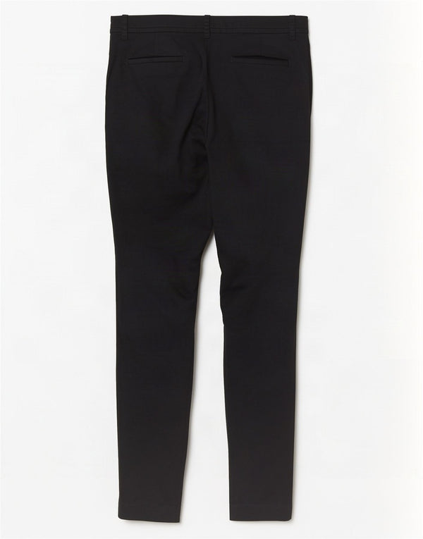 Pantalón Chino Pitillo Massimo Dutti Mujer W34 L29 Negro