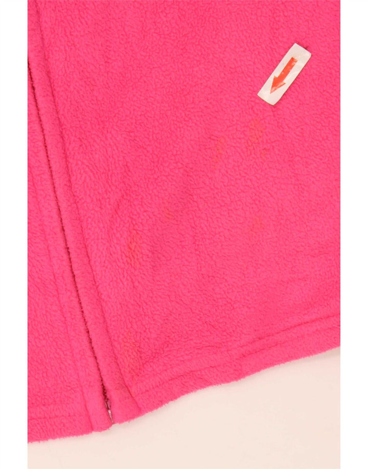 Marks & Spencer Chaqueta polar para mujer UK 20 2XL Poliéster rosa