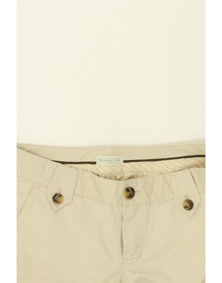 MASSIMO DUTTI Womens Straight Chino Trousers W28 L30 Grey Vintage Massimo Dutti and Second-Hand Massimo Dutti from Messina Hembry 