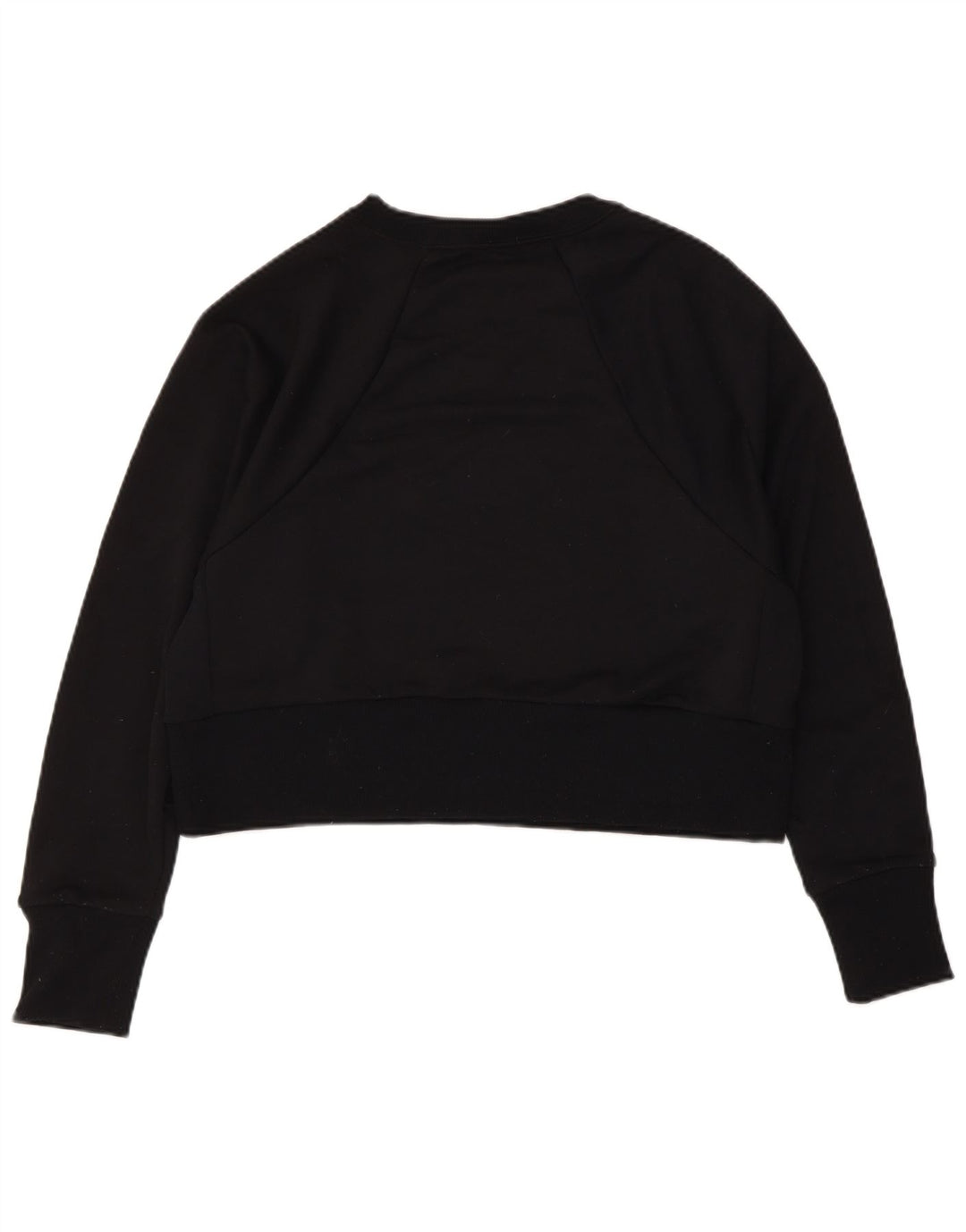Nike - Sudadera extragrande con gráfico corto para mujer, talla 10, color negro