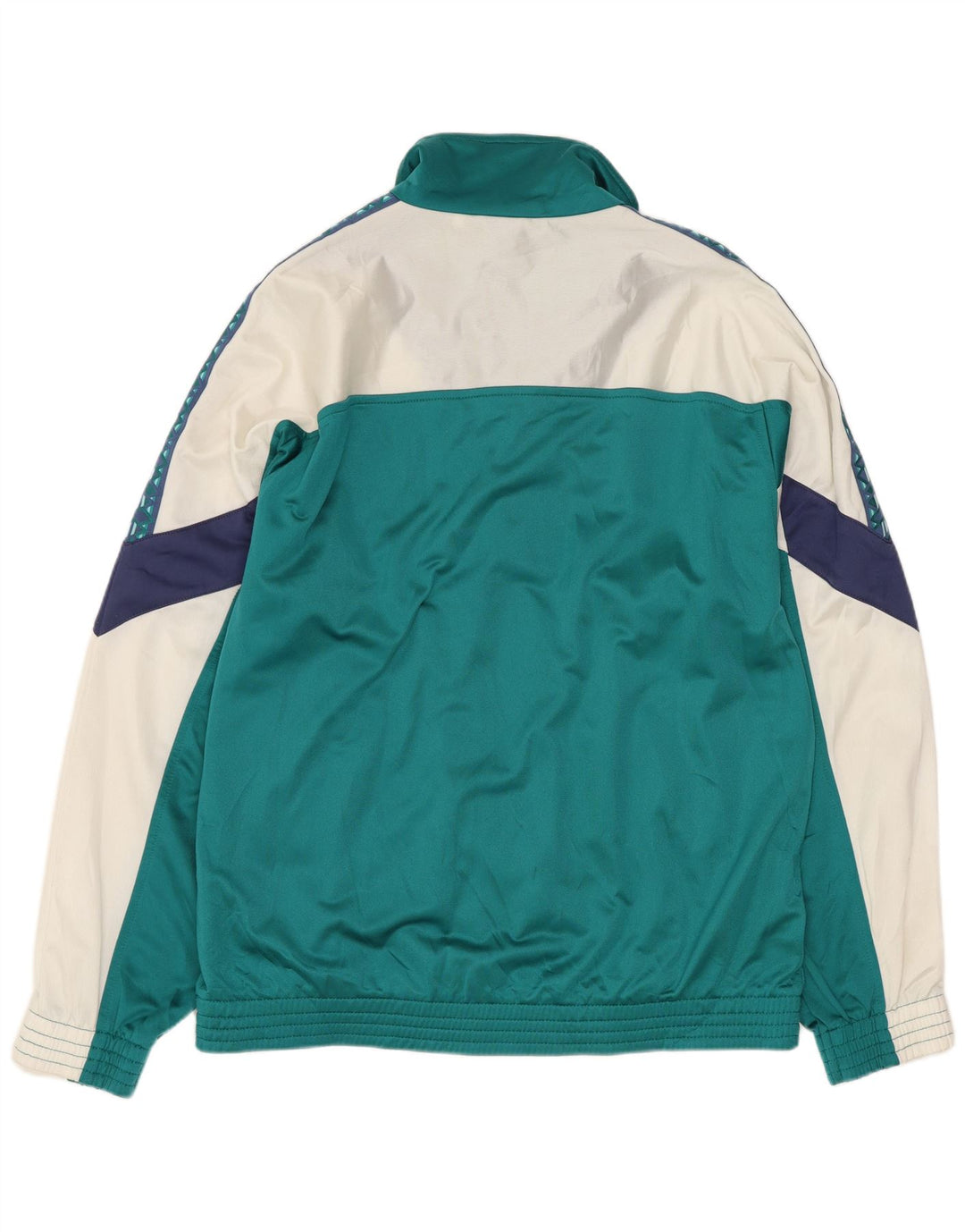 LOTTO Chaqueta de chándal para hombre UK 40/42 Large Turquesa Colorblock