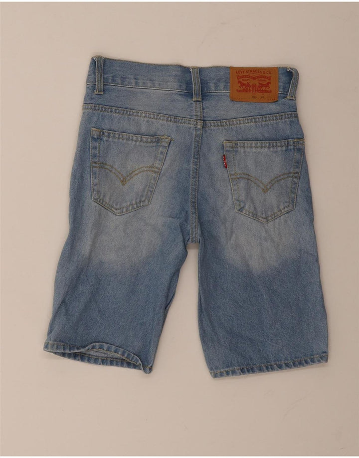 Levi's Boys 505 Regular Denim Shorts 7-8 Años W24 Algodón Azul
