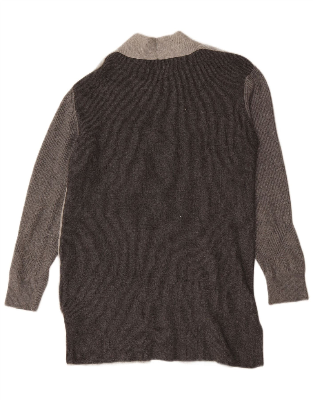 Marks & Spencer - Cárdigan largo para mujer, talla 40, color gris medio
