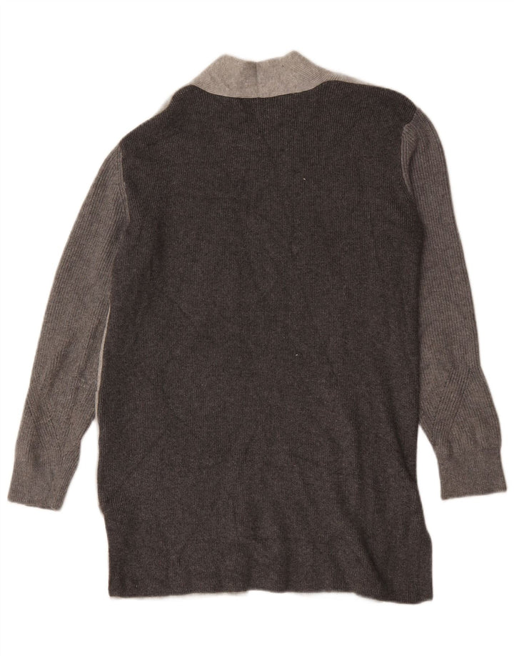 Marks & Spencer - Cárdigan largo para mujer, talla 40, color gris medio