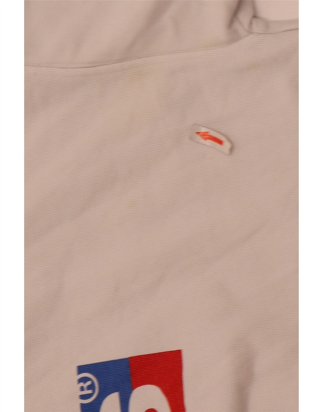 Levi's Jersey con capucha de gran tamaño con gráfico para mujer Reino Unido 14 Algodón blanco mediano