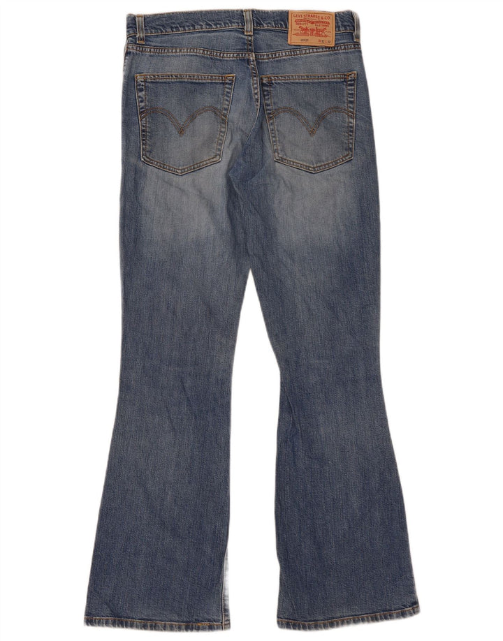Levi's Mujer 525 Vaqueros Bootcut W32 L32 Algodón Azul