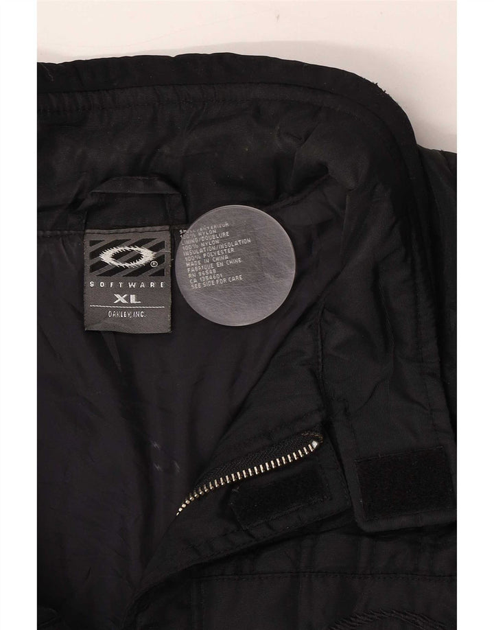 Oakley Chaqueta acolchada para hombre UK 42 XL Nylon negro