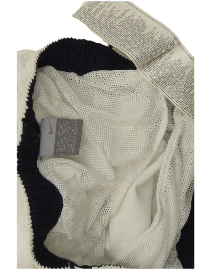 Adidas - Pantalones cortos deportivos para hombre, talla grande, poliéster, color blanco