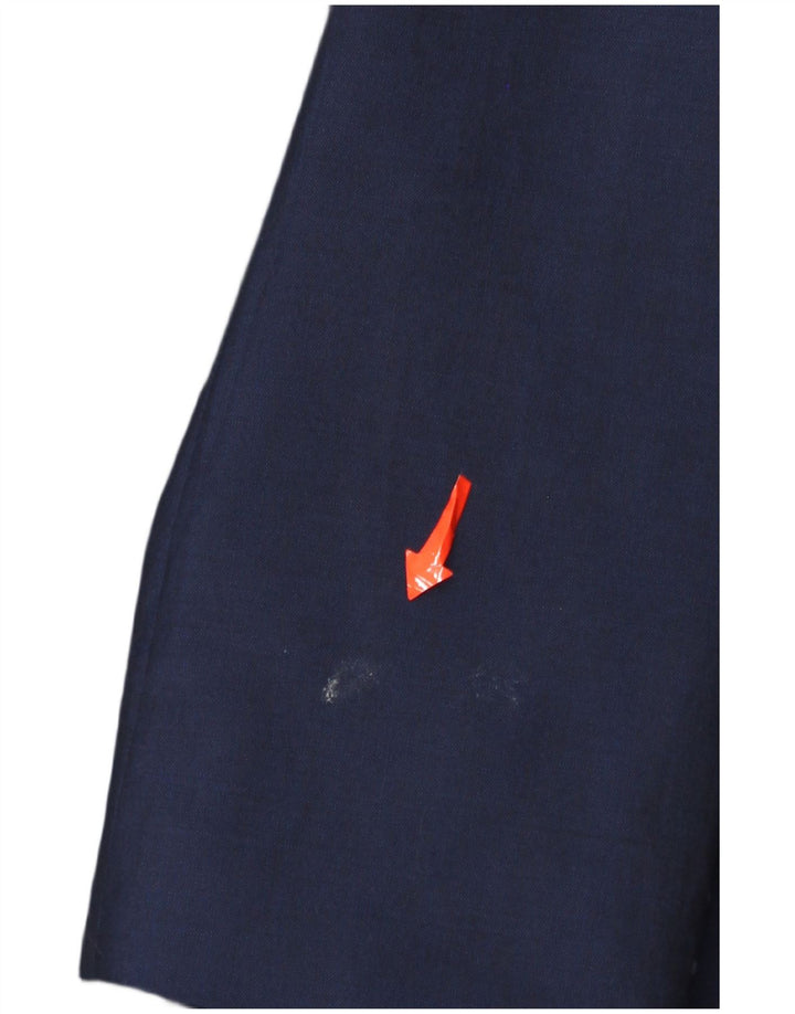 Ted Baker Chaqueta tipo blazer de 2 botones para hombre UK 40 Large Lana azul marino