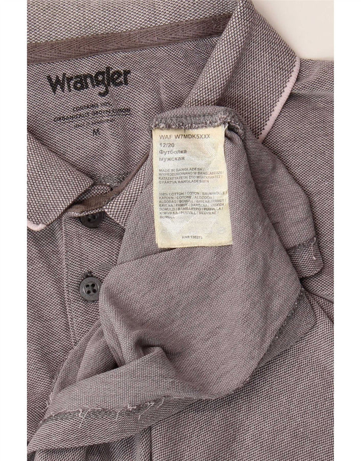 Polo Wrangler Hombre De Algodón Gris Medio