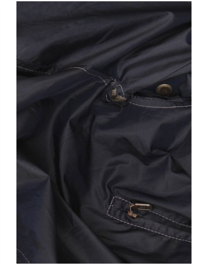 Belstaff Chaqueta Bomber para Mujer UK 14 Medium Azul Marino Nylon