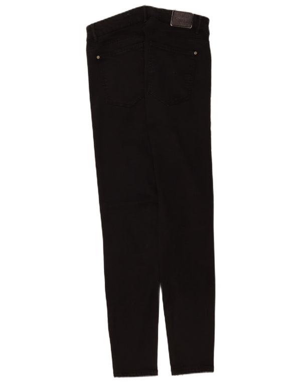 Zara Vaqueros Pitillo Mujer EU 36 XS W26 L28 Lyocell Negro