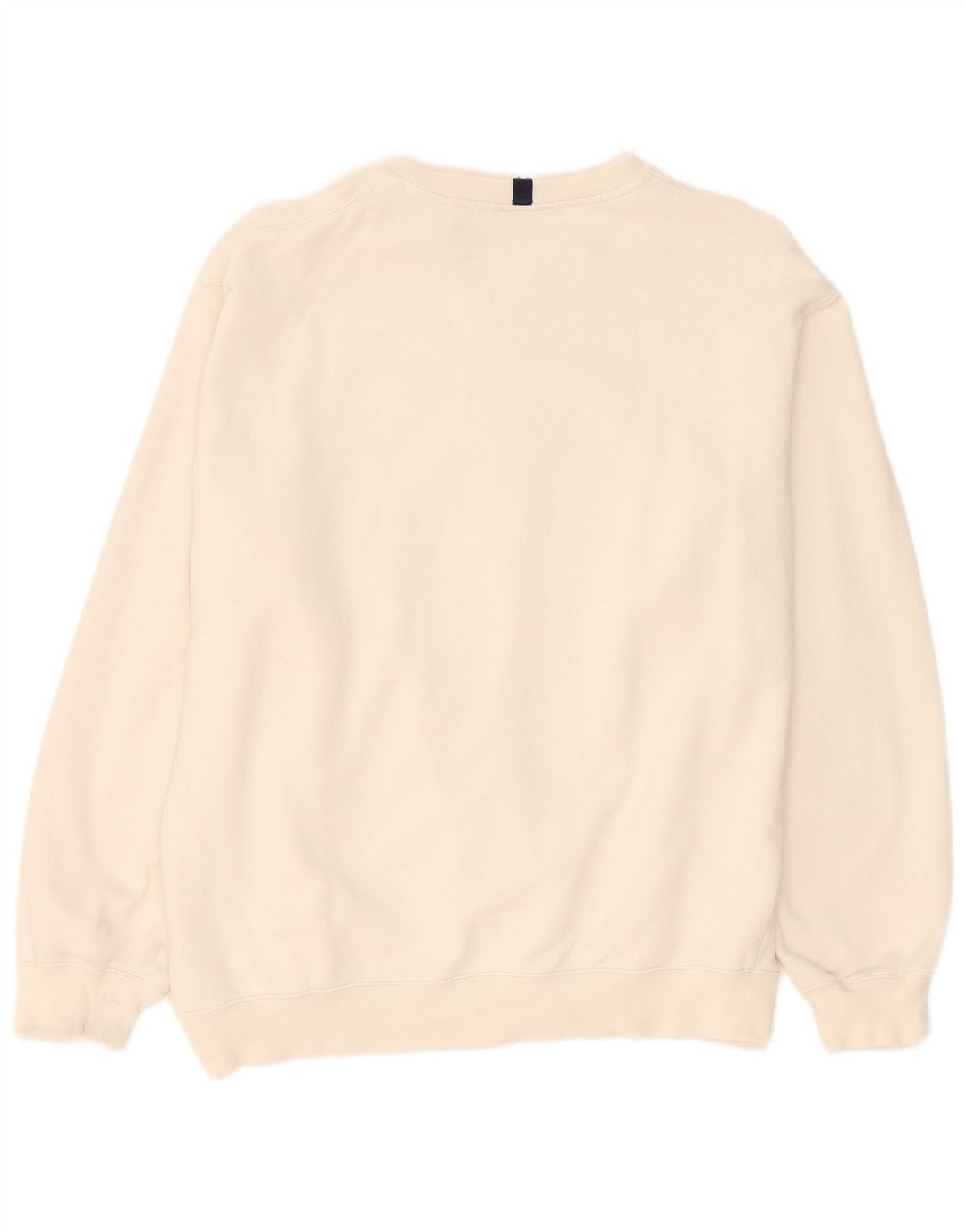 Kappa Hombre Graphic Sudadera Jumper XL Blanco Algodón