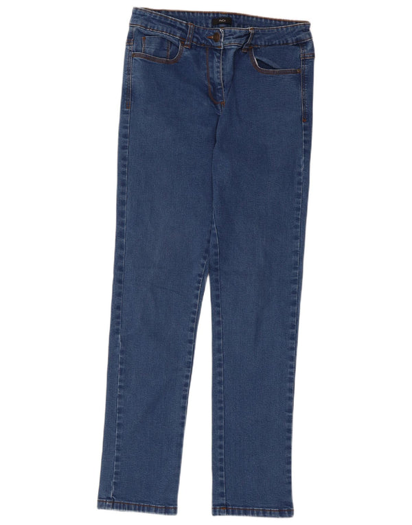 M&Co Vaqueros ajustados para mujer UK 8 Small W30 L28 Algodón azul