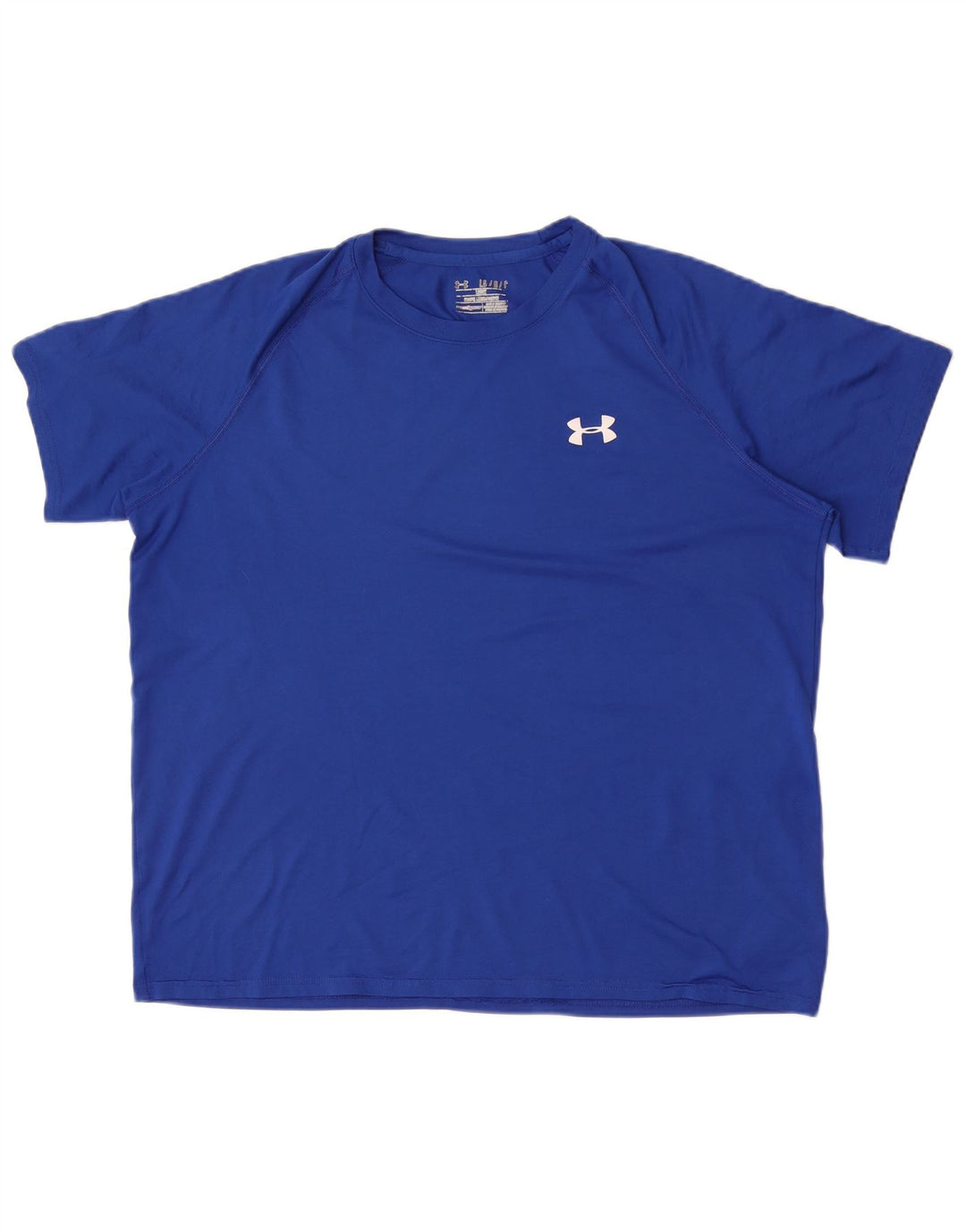 Camiseta Under Armour Hombre Top Grande Poliéster Azul
