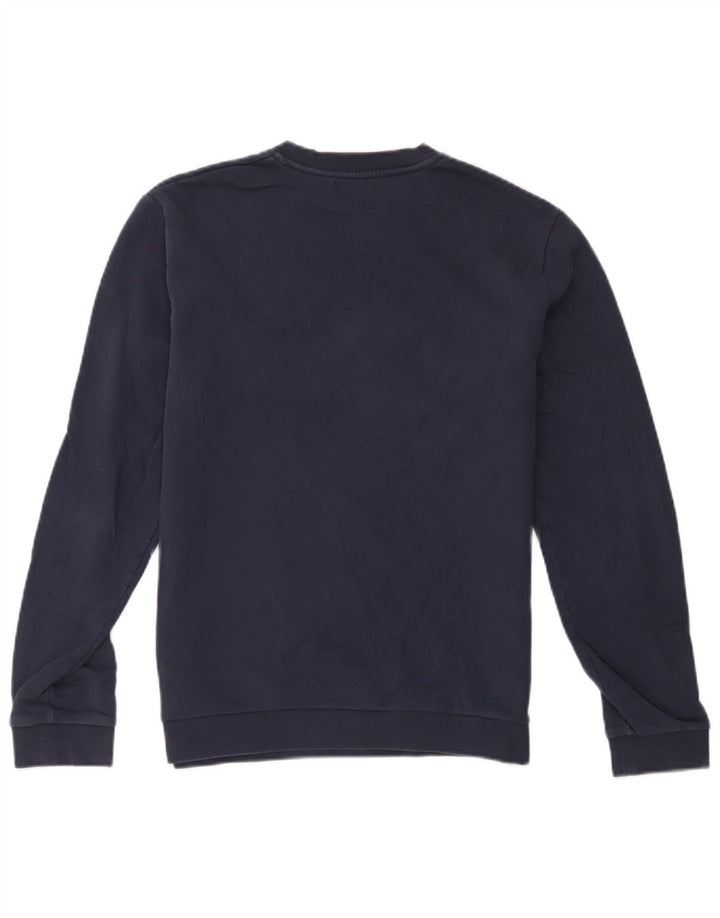 Iceberg Hombre Sudadera Gráfica Jumper Medium Azul Marino Algodón