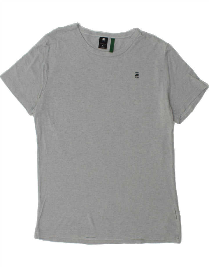 G-STAR Mens T-Shirt Top XL Grey Cotton Vintage G-Star and Second-Hand G-Star from Messina Hembry 