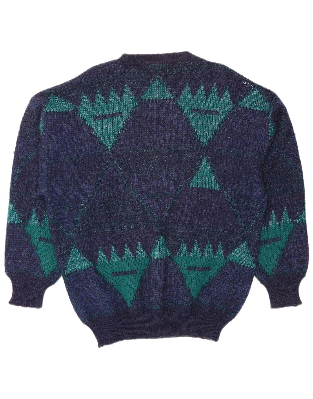 4 CASTELLA Jersey con Cuello Barco para Hombre IT 56 XL Azul Marino Geométrico