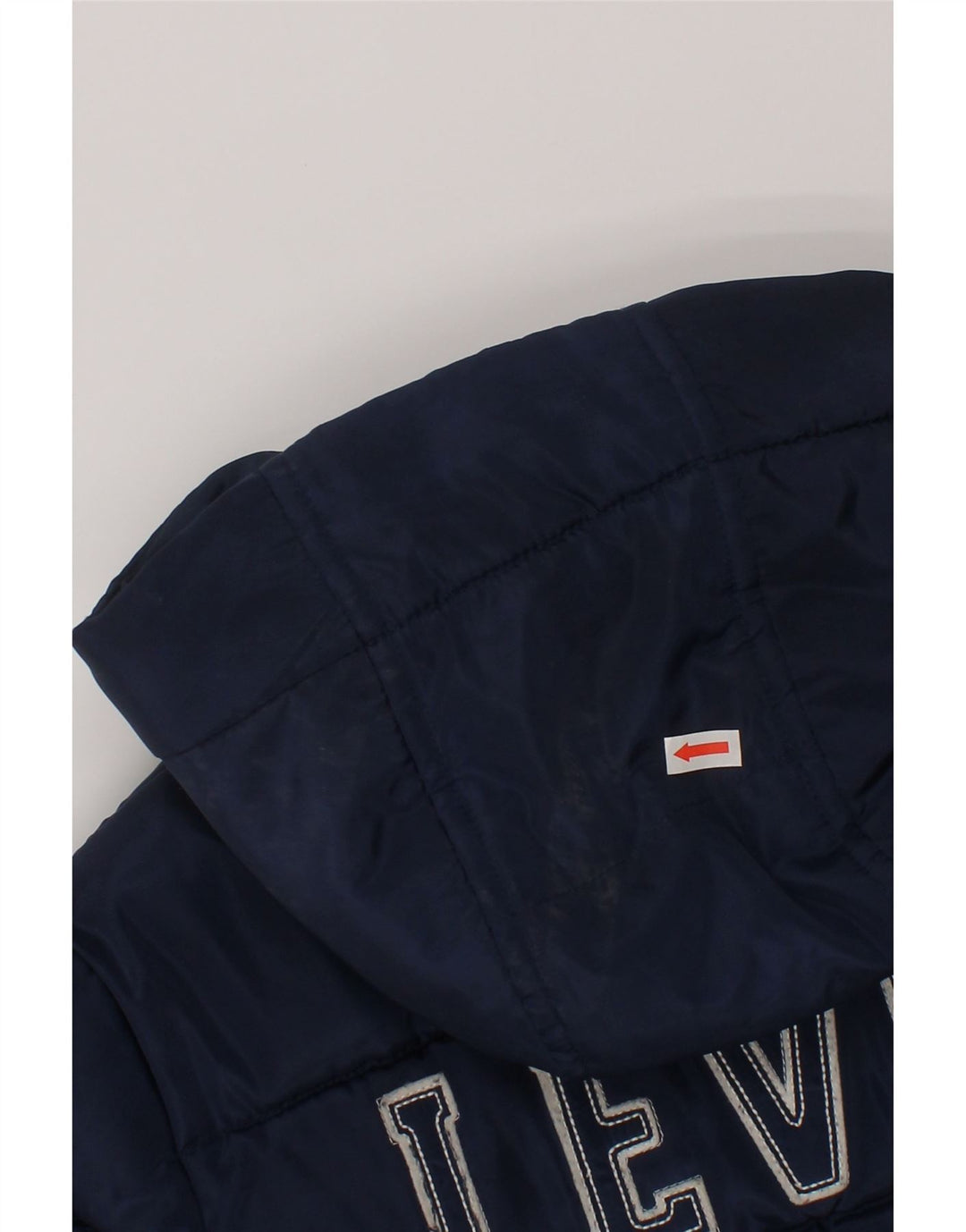 Levi's Chaqueta acolchada con capucha para niño Graphic 7-8 años Azul marino Poliéster