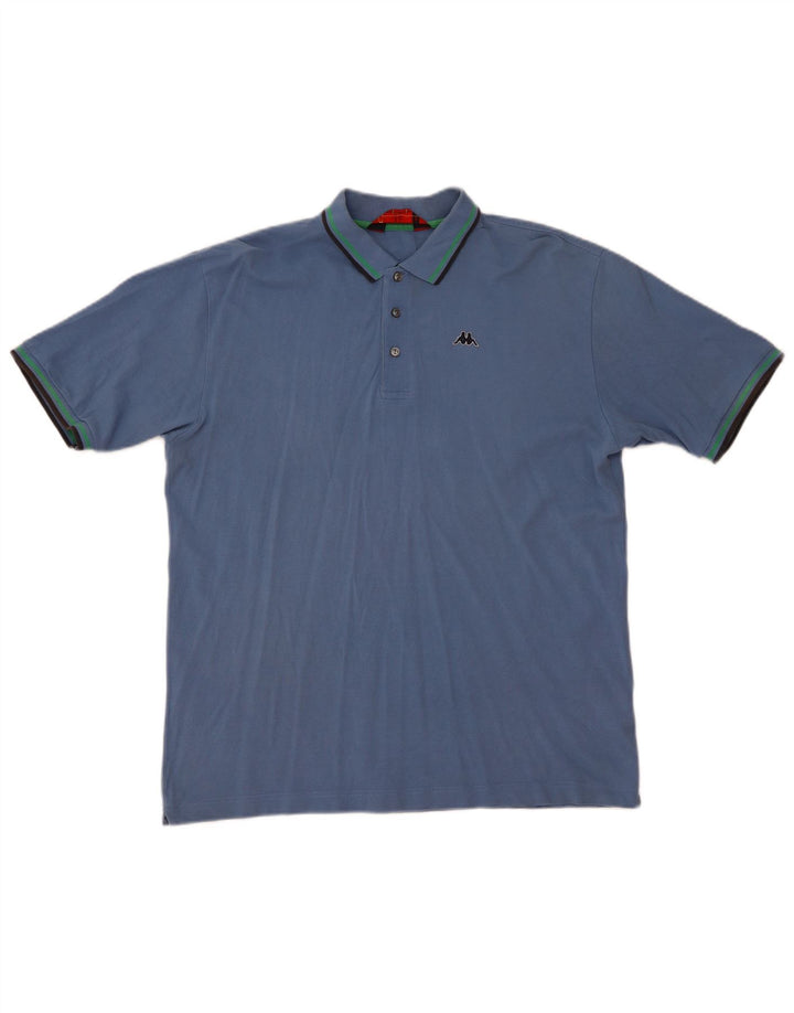 Kappa Polo Hombre XL Algodón Azul