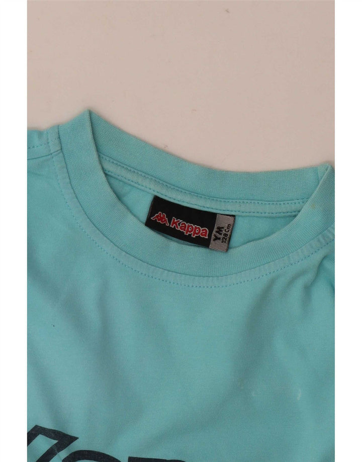 Kappa Camiseta gráfica para niños 8-9 años Azul medio