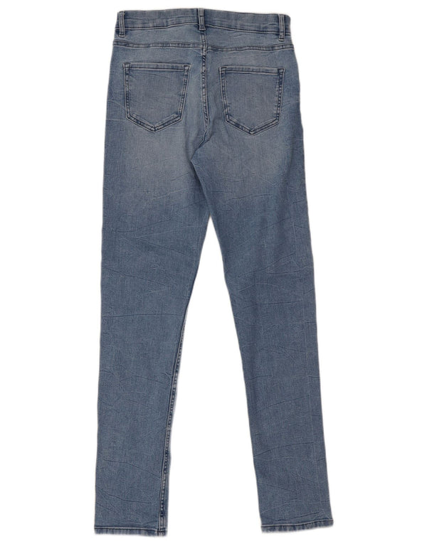 Marks & Spencer Jeans The Lily Slim para Mujer UK 10 Small W26 L30 Algodón Azul
