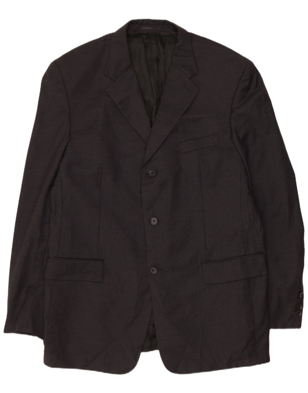 Pierre Cardin Chaqueta tipo blazer de 3 botones para hombre UK 40 Large Grey