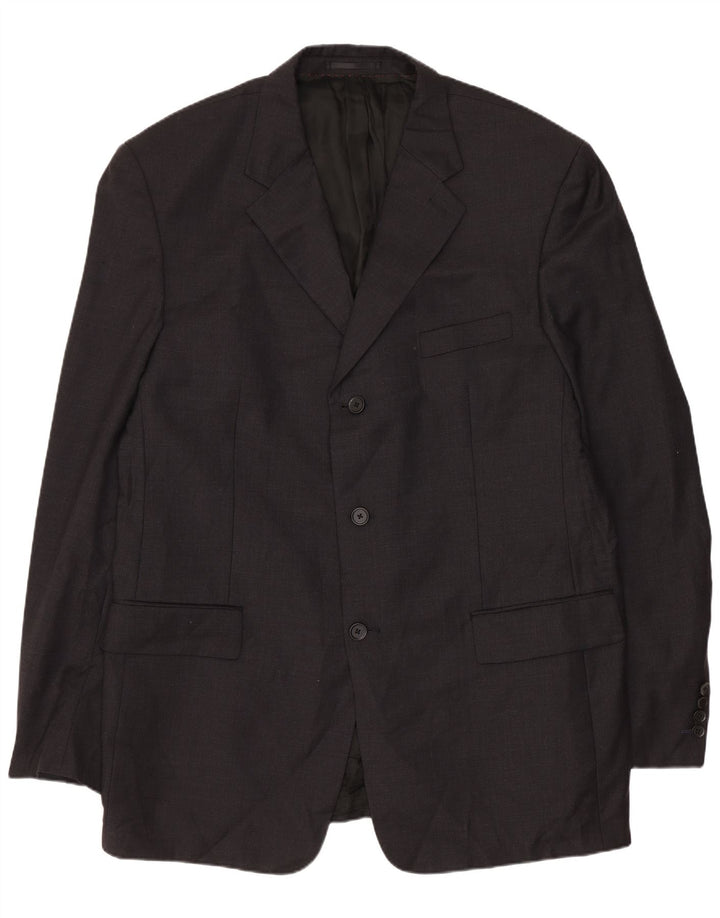 Pierre Cardin Chaqueta tipo blazer de 3 botones para hombre UK 40 Large Grey