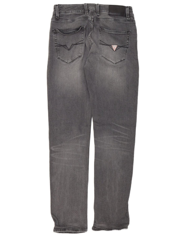 Guess Vaqueros Slim Hombre W30 L31 Algodón Gris